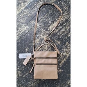 Vegan leather crossbody bag. NWT
